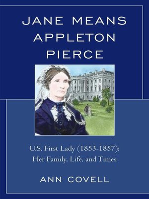 cover image of Jane Means Appleton Pierce